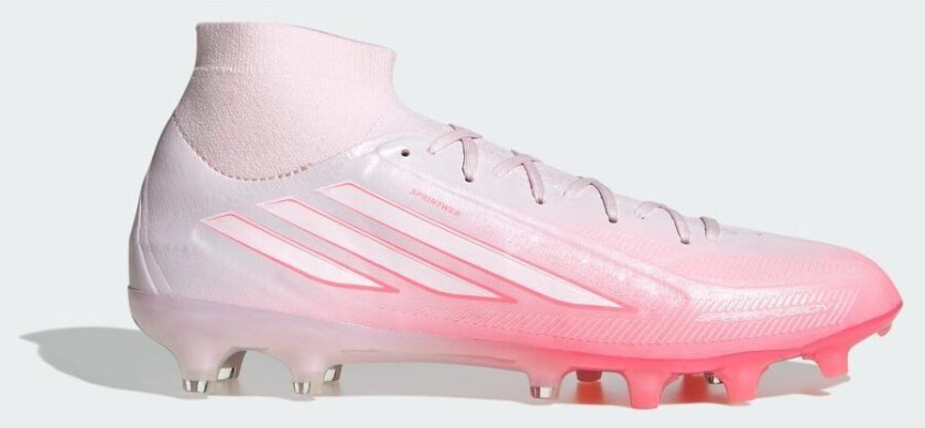 F50 Sparkfusion Pro Mid Cut Fg/ag Chaos Vs Control - Solar Turbo/hvit Kvinner, størrelse 36⅔