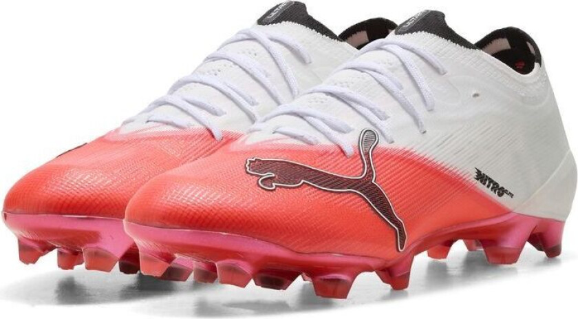 Ultra Nitro 7 Ultimate FG The Arrival - Ultra Red/ Svart/ White FORHÅNDSBESTILLING - Gress (FG), størrelse 38½
