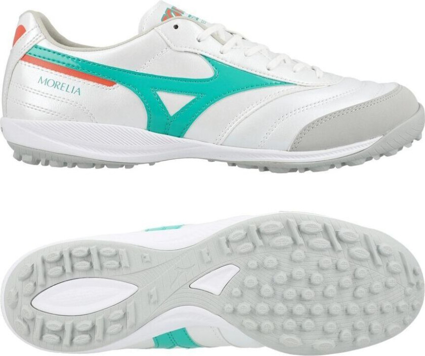 Morelia Sala Pro Tf Prism - Hvit/oransje - Turf (Tf), størrelse 41