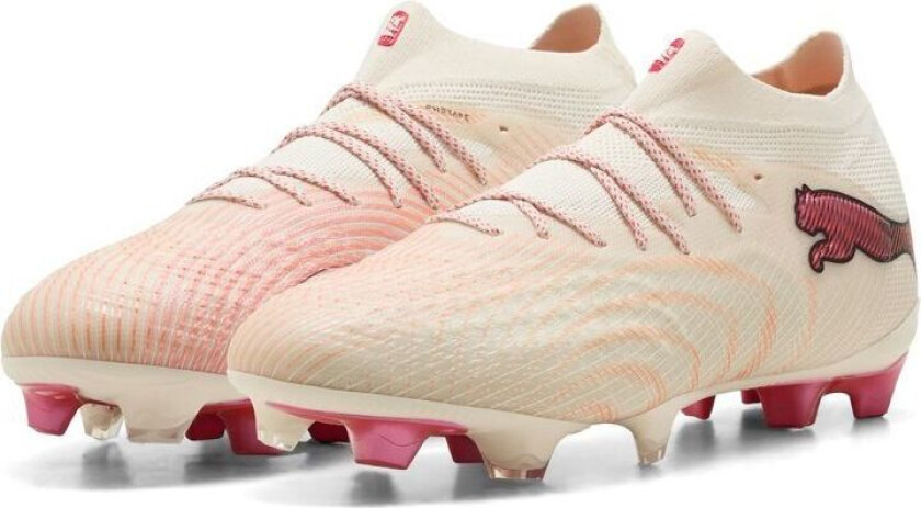 Future 9 Ultimate FG The Arrival - Sukkermandel/ White/Ultra Red/ Svart FORHÅNDSBESTILLING - Gress (FG), størrelse 45
