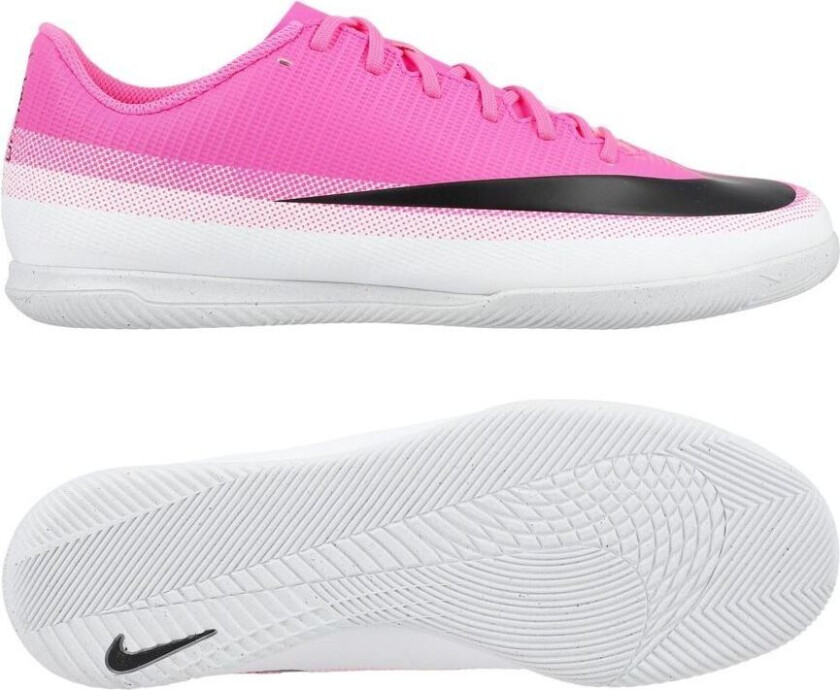 Mercurial Vapor 17 Club Ic - Rosa/hvit/svart - Innendørs (Ic), størrelse 40½