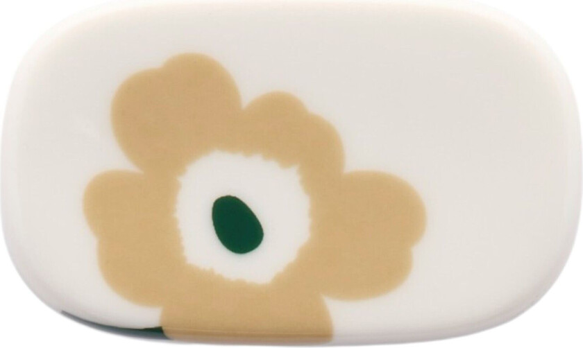 Unikko støtter til spisepinner, 2-pakning, hvit/sand/beige/grønn