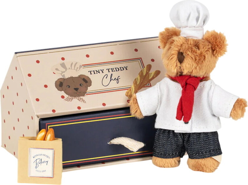 Kosedyr - Tiny Teddy Baker - - OneSize - Kosedyr