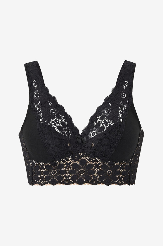 Myk BH Bra Without Underwire - Svart
