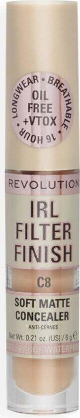 Revolution IRL Filter Finish Concealer C8