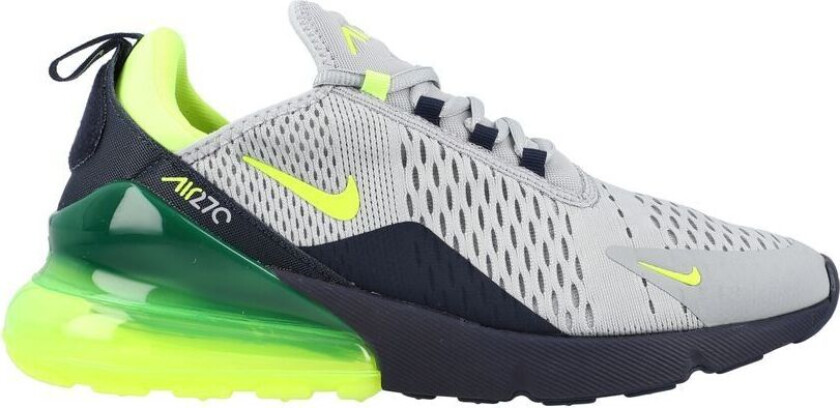 Sneaker Air Max 270 - Grå/Volt/Obsidian, størrelse 43