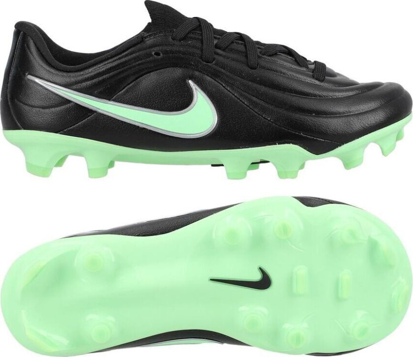 Tiempo Maestro Academy MG Shadow - Svart/Illusion Green Små barn - Multi Ground (MG), størrelse 27