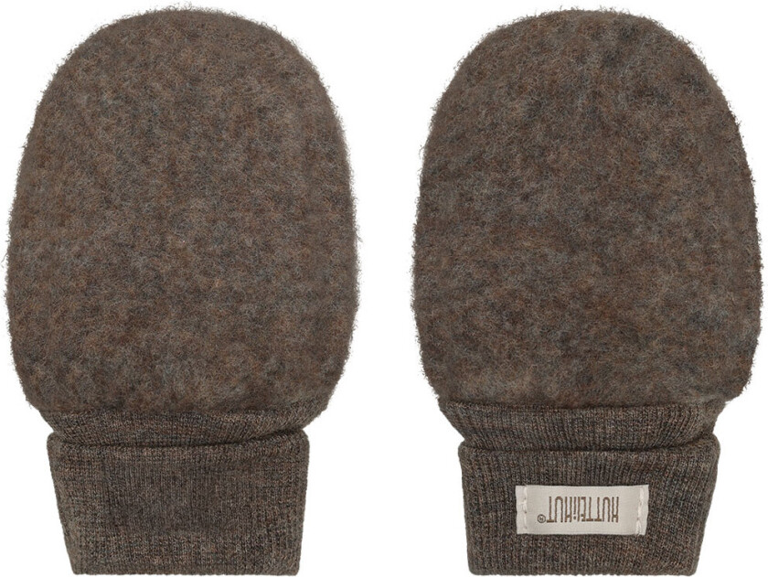 Votter - Ullfleece - 2-lags - Noos - Brown Melert - - 86/92 - Votter