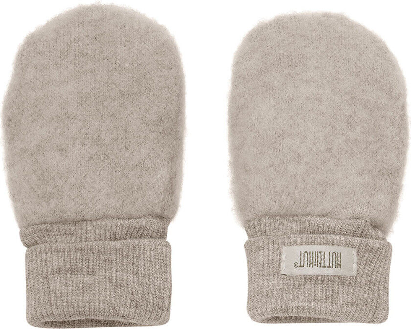 Votter - Ullfleece - 2-lags - Noos - Camel Melert - - 86/92 - Votter