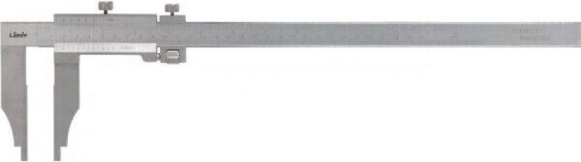 LIMIT Workshop caliper with fine adjustment, stainless steel Limit 500x150 mm