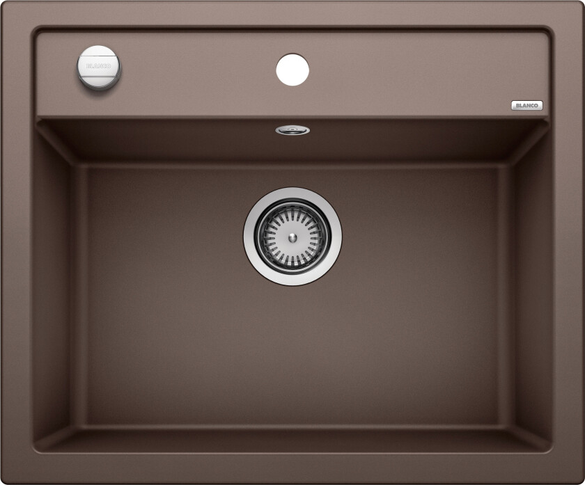 Dalago 6 MX kjøkkenvask, 61,5x51 cm, brun
