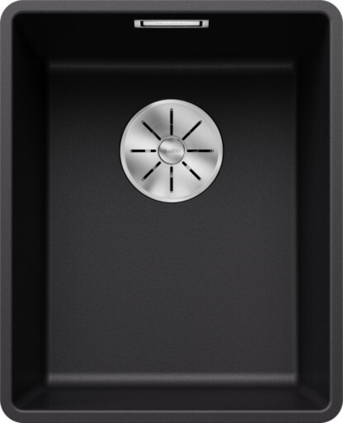 Subline 320-F UXI kjøkkenvask, 34,7x42,7 cm, sort