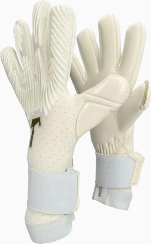 T1tan Keeperhansker Rebel 2.0 White-out - Hvit, størrelse 10