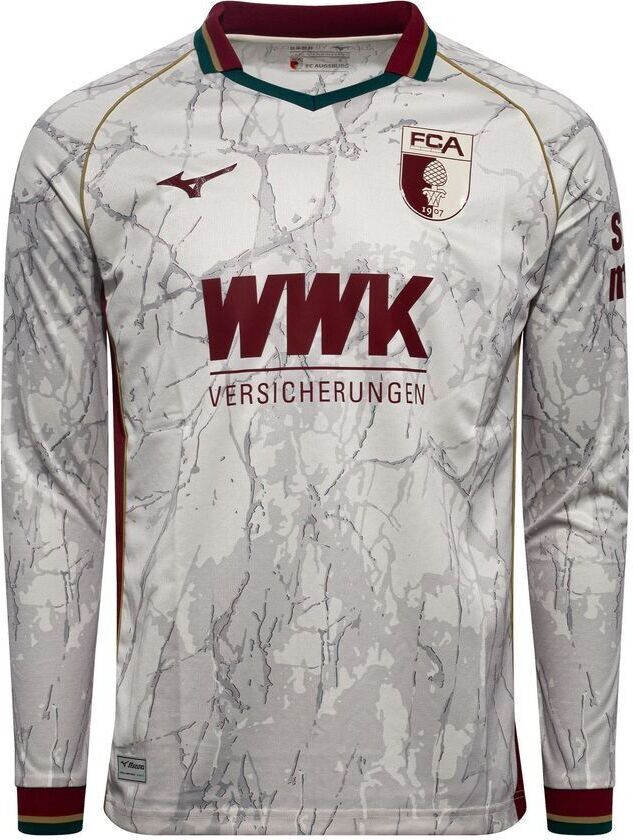 Fc Augsburg Hjemmedrakt 2026/27 Langermet - Mizuno, størrelse X-Large