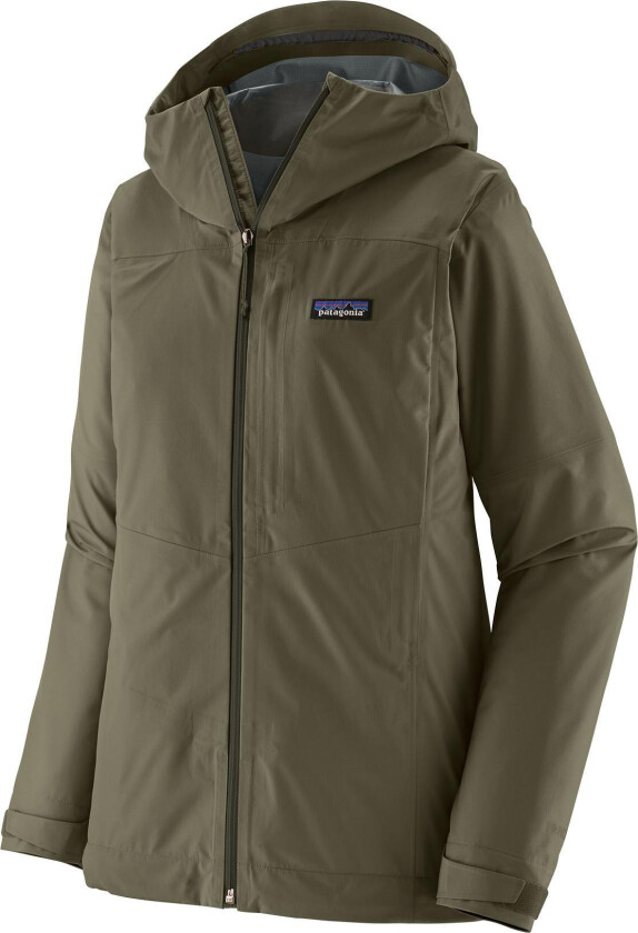 Women's Boulder Fork Rain Jacket Basin Green