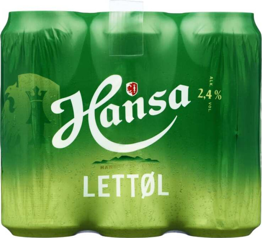 Hansa Lettøl 0,5lx6 boks