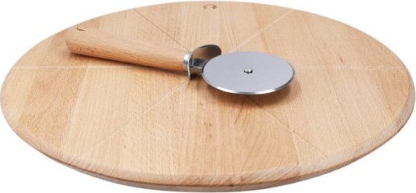 Grand Cru pizzabrett 35 cm og skjærer