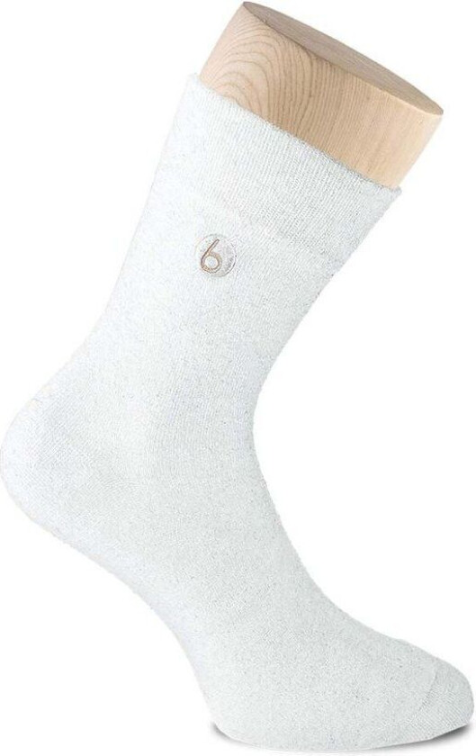 Bambus Dressokk Naturhvit 5-pack 38-44