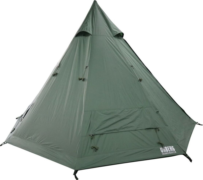 Tipi Tent 5-person 2.0 OneSize, Kombu Green