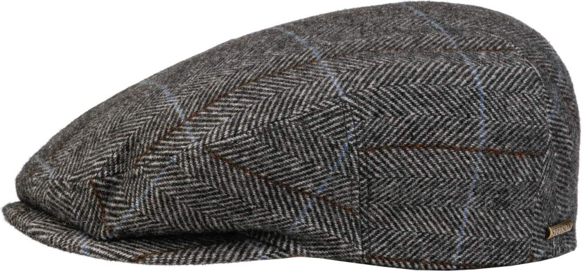 KENT WOOL EF GREY HERRINGBONE