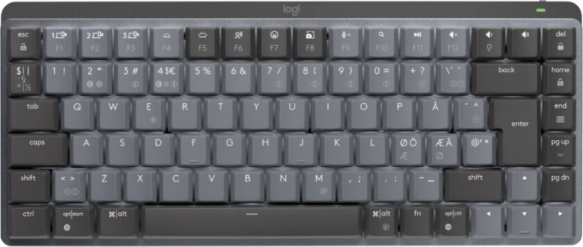 Bilde av MX Mechanical Mini Minimalist Tactile Quiet Nordic (Graphite)