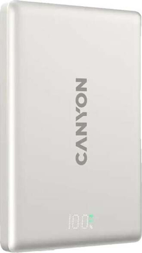 OnPower 500 MagSafe Powerbank 5000mAh, Beig - 5000 mAh