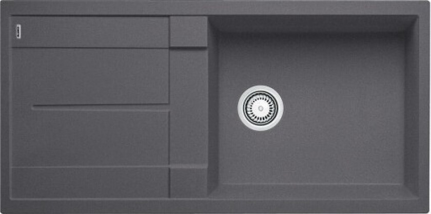 Metra XL 6S UX kjøkkenvask, 100x50 cm, grå