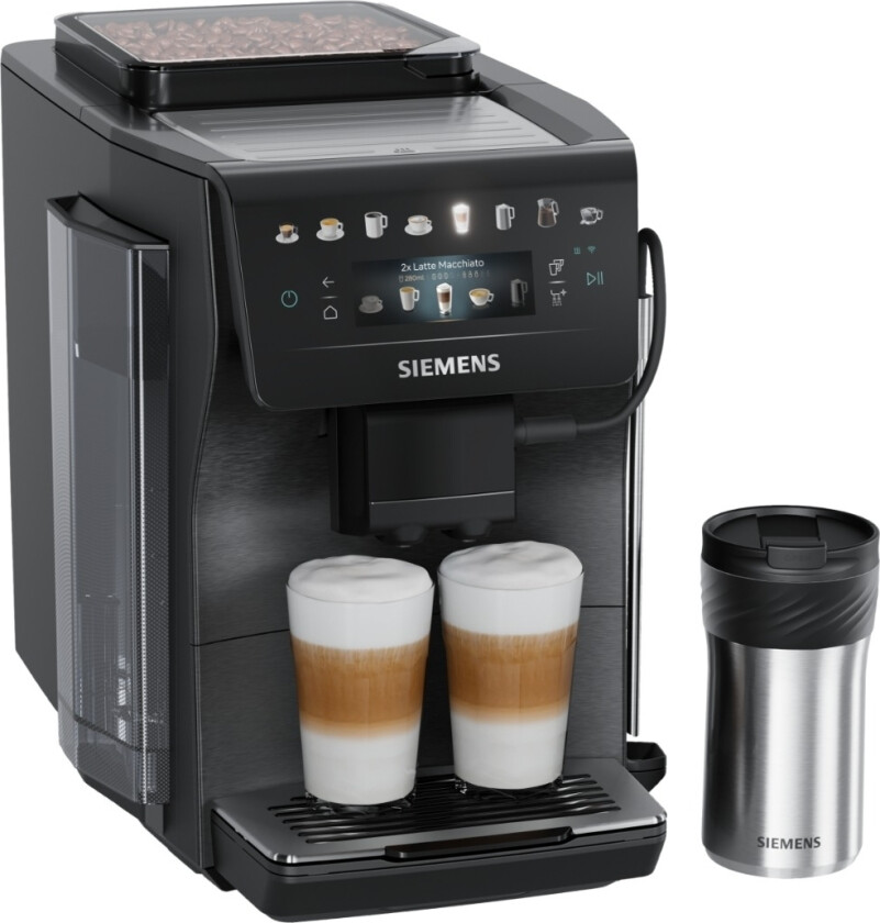 EQ600 iAroma TP607ET5 kaffemaskin, Dark Inox