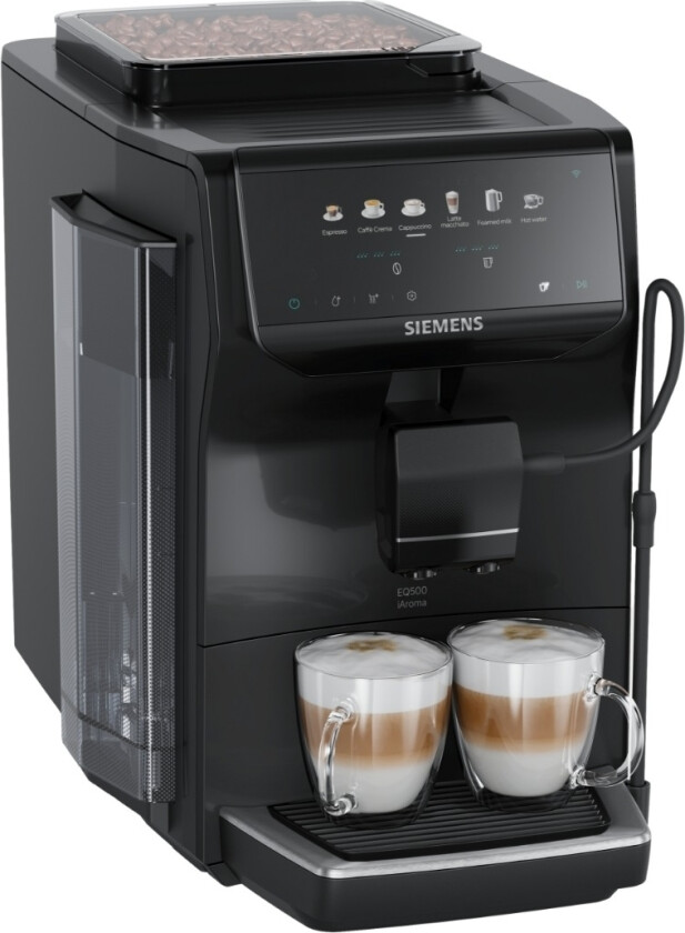 EQ500 iAroma TP551E09 kaffemaskin, Piano Black