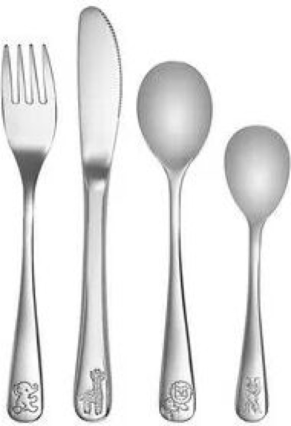 Reer Barnebestikk i Rustfritt stål, 4 stk