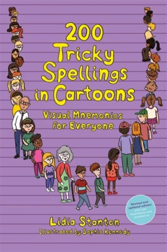 200 Tricky Spellings in Cartoons av Lidia Stanton