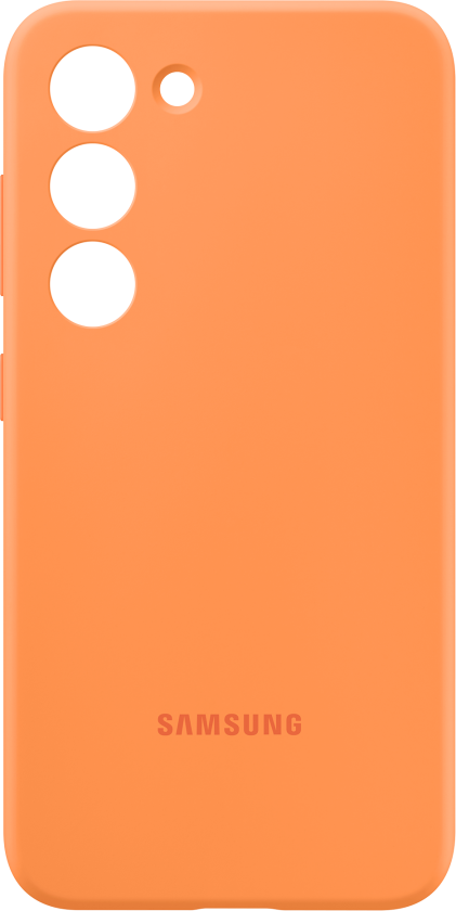 Silicone Case  Galaxy S23 Oransje