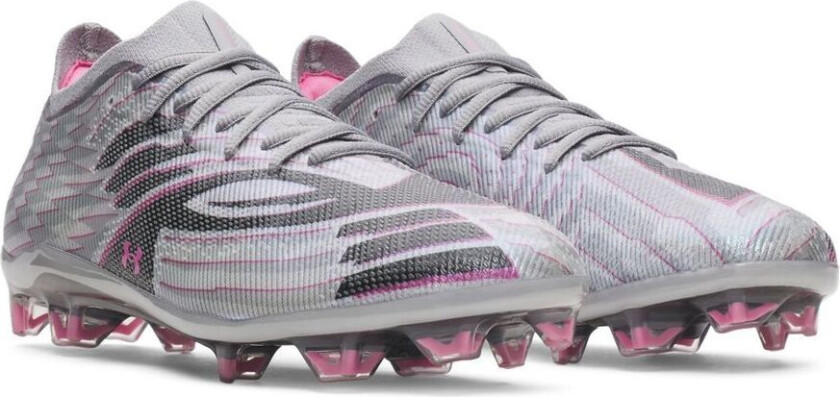 Shadow Elite 4.0 FG Liquid Metal - Stålgrå/Svart/Rosa FORHÅNDSBESTILLING - Gress (FG), størrelse 42½
