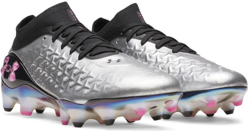 Magnetico Elite 6 FG Liquid Metal - Sølv/Svart/Rosa FORHÅNDSBESTILLING - Gress (FG), størrelse 45