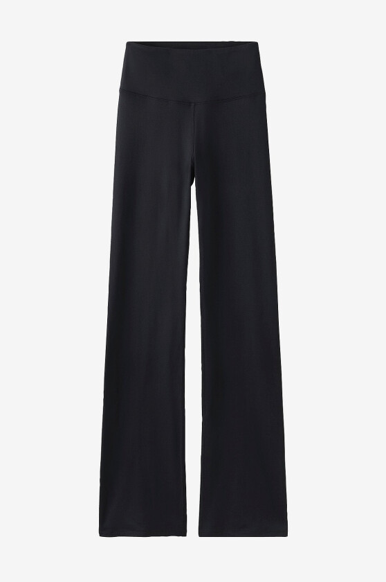 Treningstights Smoothflex Flare HW Tights - Svart