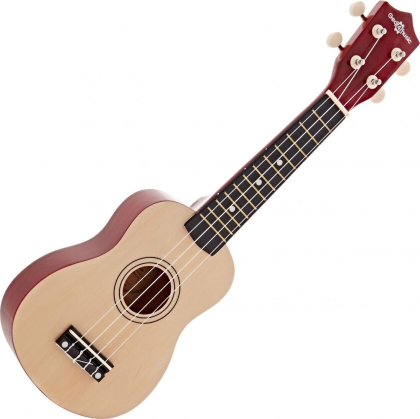 Gear4Music Ukulele fra Gear4Music Natural