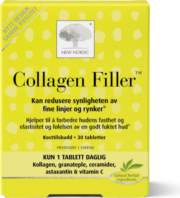 Collagen Filler One-A-Day, 30 Tabletter