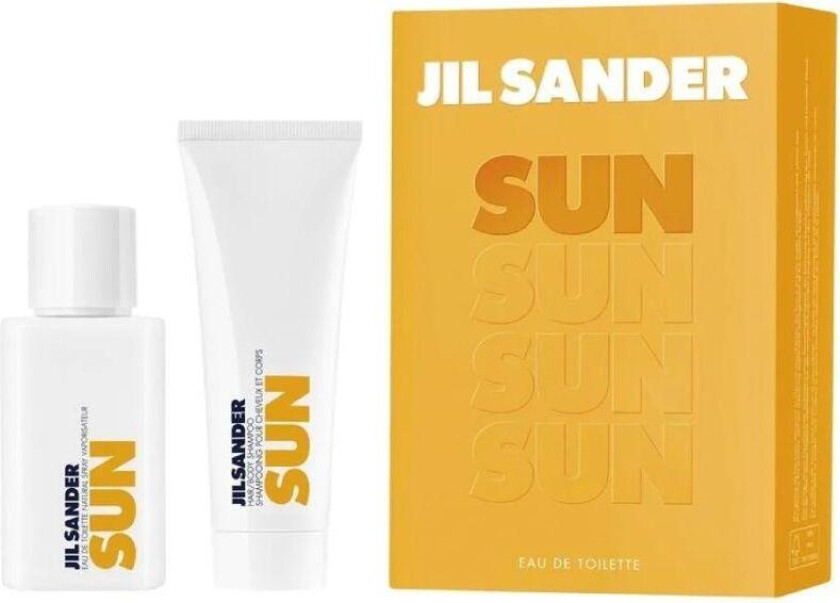 Jil Sander Sun Edt 75ml + Hair And Body Shampoo 75ml Giftset