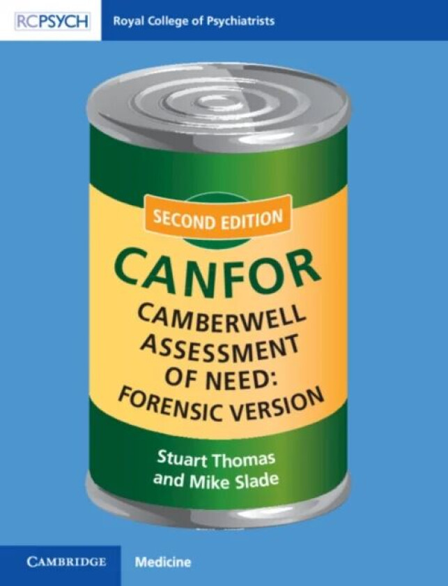 Camberwell Assessment of Need: Forensic Version av Stuart Thomas, Mike (University of Notting Slade