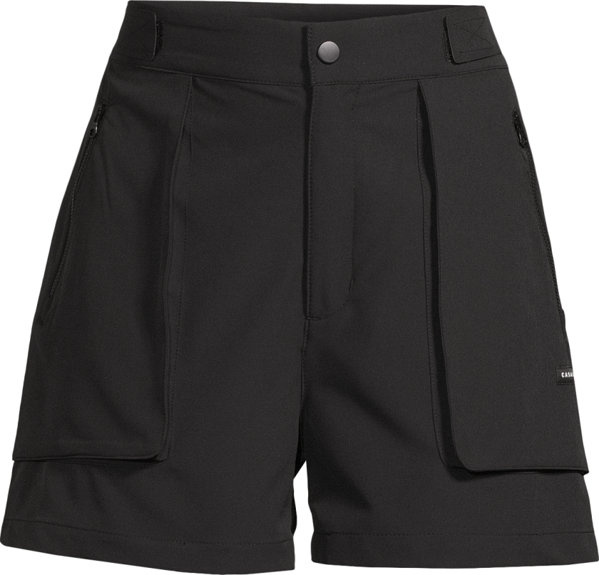 Outdoor Active Shorts, turshorts, dame BLACK