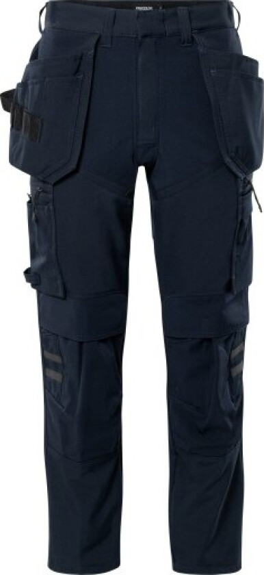 Kansas bukser 133443, stretch, hengelommer, mørk marine, størrelse 146