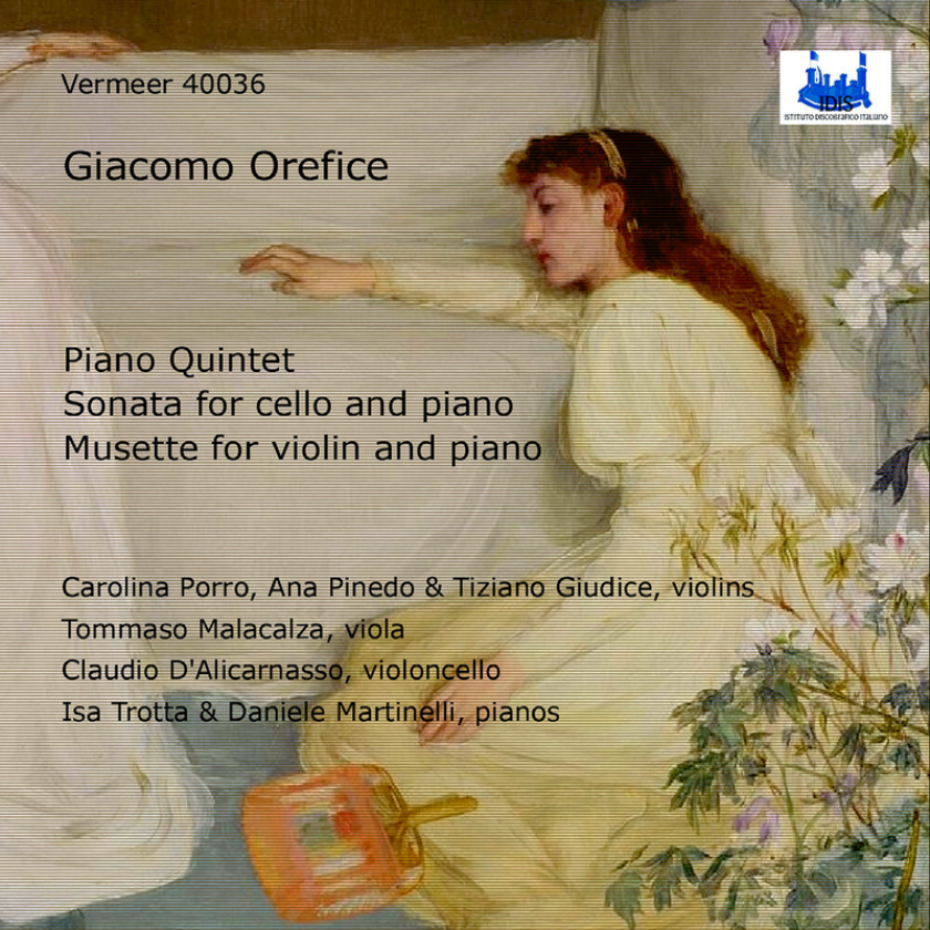 Carolina Porro Giacomo Orefice: Quintet For Pno & Strs Son For CD