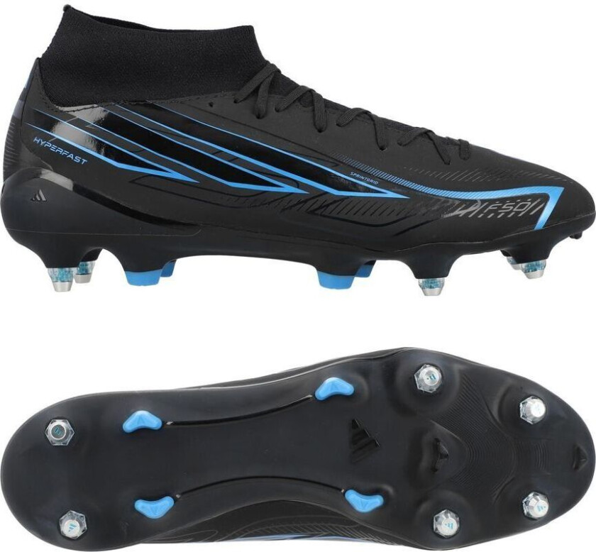 F50 Hyperfast League Mid Cut Sg Immortal Dna - Vått Gress (Sg), størrelse 45⅓