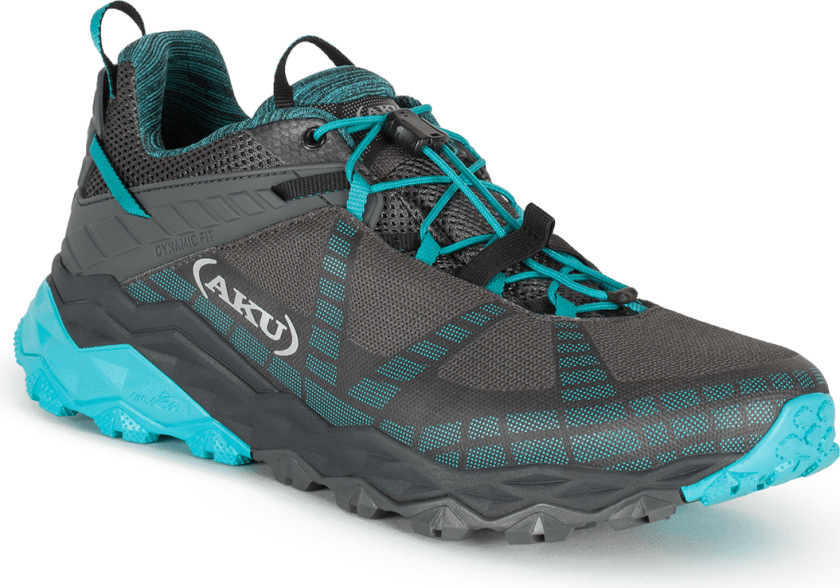 Aku Women's Flyrock 38, Black/Turquoise