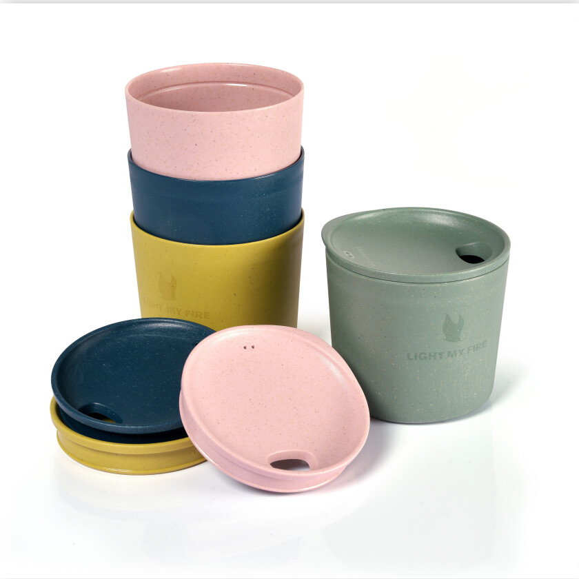 Mycup´N Lid Short 4-Pack OneSize, Nature