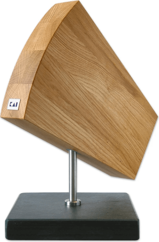 Knivblokk, vendbar pidestall