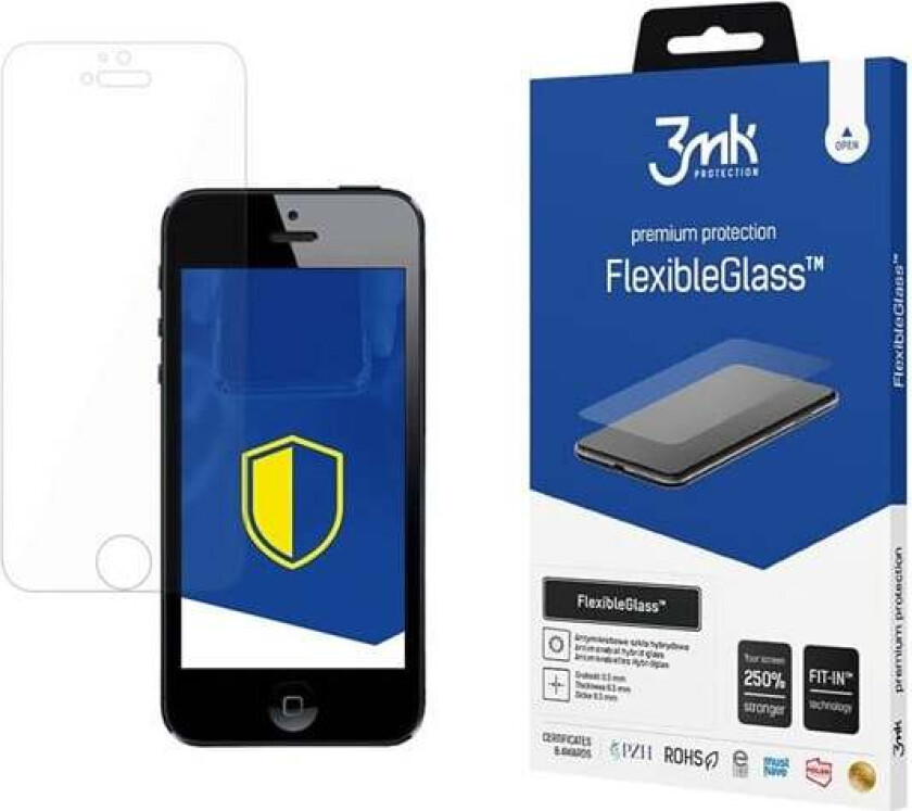 FlexibleGlass Hybrid Glass - iPhone 5 / 5S / SE