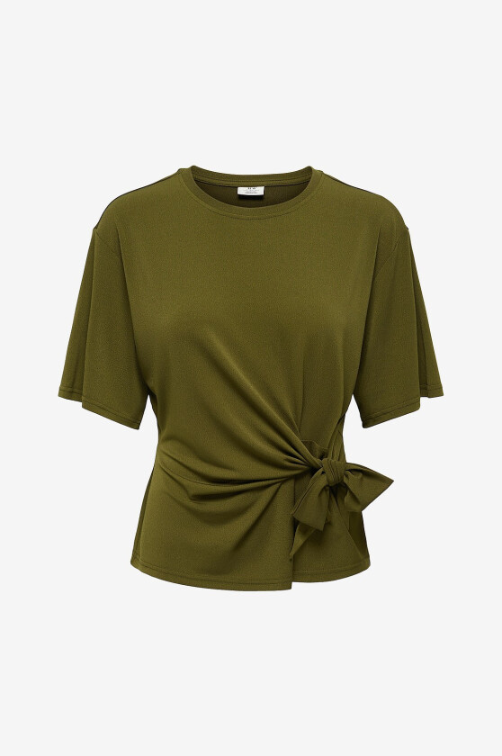 Topp Jdydea Life 2/4 Knot Top Jrs - Brun
