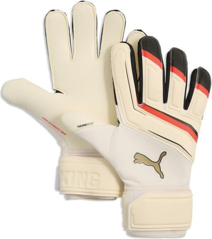 King Pro Rc Sugared Almond-PUMA Black-ultra Red, størrelse 10