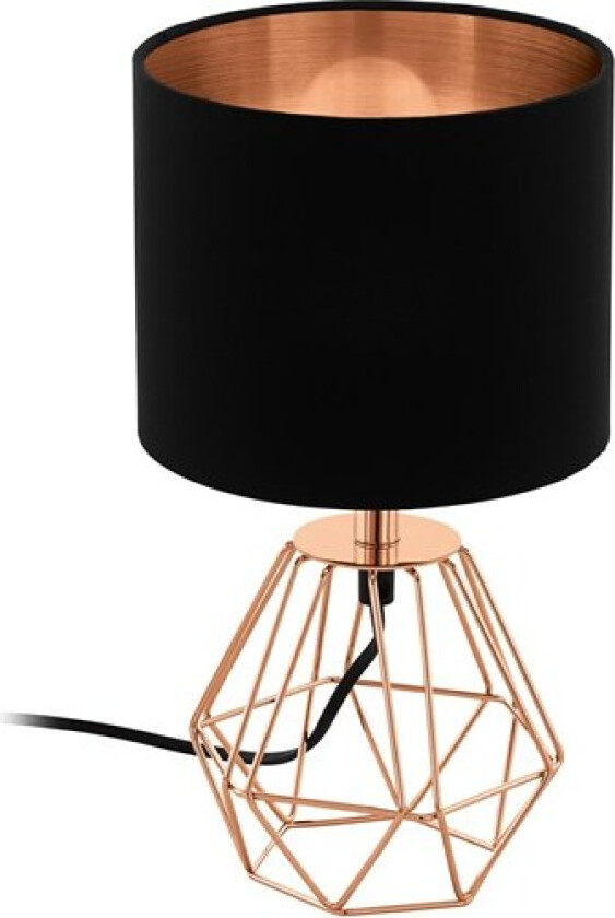 CARLTON 2 table light black copper